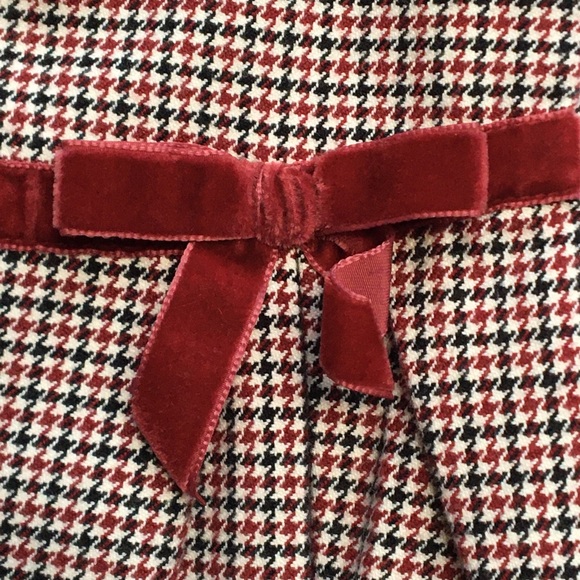 NWOT 6 Gymboree Kids Plaid Baby Girl Dress Formal Party Holiday Christmas - Picture 4 of 5